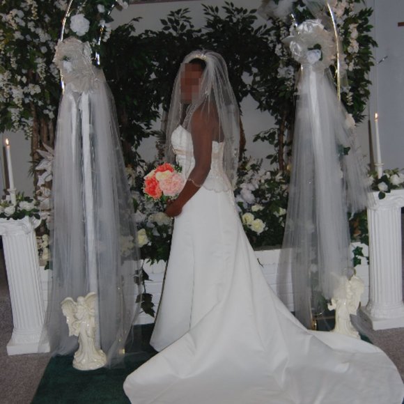 David's Bridal Dresses Davids Bridal Size Wedding Dress Poshmark